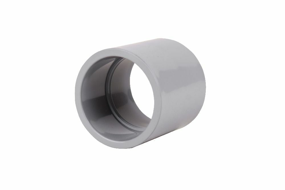 078004 Conduit Coupling, 1-1/4 in, For Use With Rigid PVC Conduit, PVC