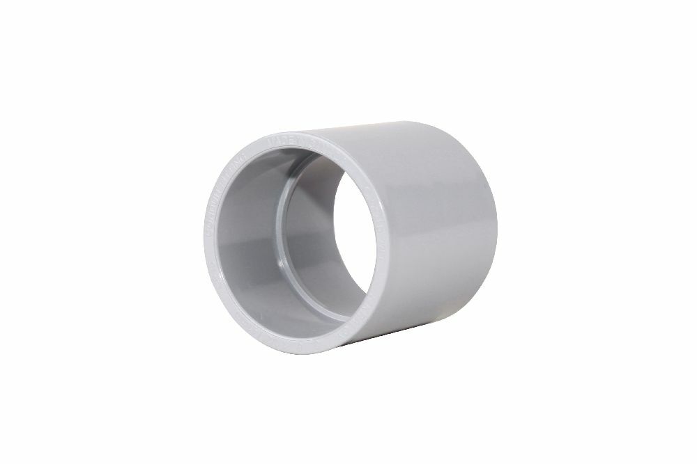 078005 Conduit Coupling, 1-1/2 in, For Use With Rigid Conduit Fittings, PVC