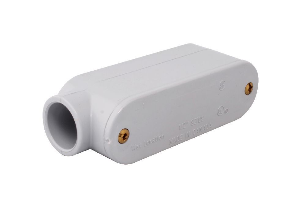 078129 Type E 7 Access Fitting, 3/4 in Hub, 7.6 cu-in, PVC