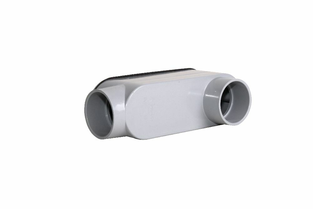 078144 Type LB Conduit Body, 1-1/2 in Hub, PVC