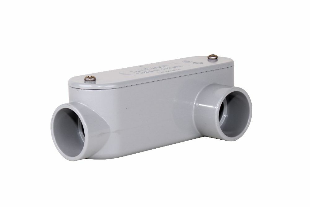 078154 Type LL 8 Access Fitting, 1 in Hub, 13.1 cu-in, PVC