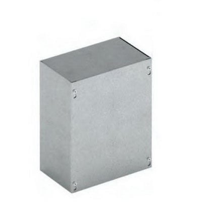 10108 SC NK Junction Box, 10 in H x 10 in W x 8 in D, Screw Cover, NEMA 1/IP30 NEMA Rating, Carbon steel