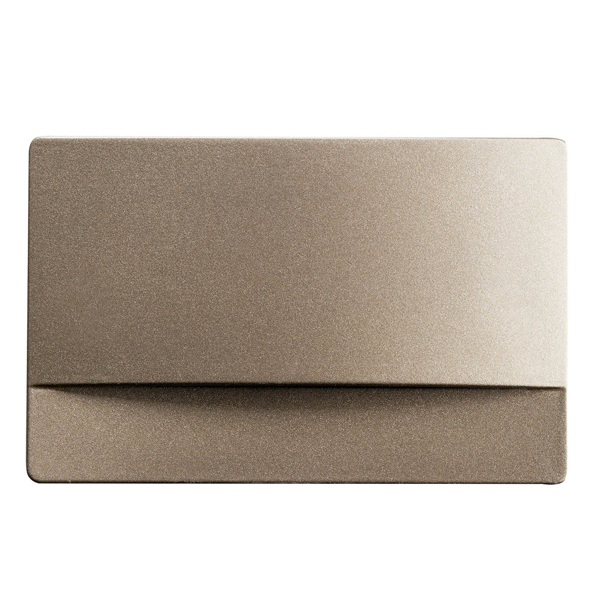 5 inch dimmable and screwless LED Step light in a Brushed Nickel finish