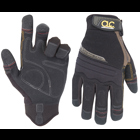 CLC, Subcontractor, Flexgrip High Dexterity Gloves, Large Size, Resists Abrasion, Hook and Loop Closure cuff, Synthetic Leather palm material, Neoprene-Spandex back material