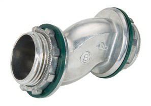 Mighty-Seal Offset Nipple, Zinc Die Cast, Size 1 Inch, Raintight.  Patented