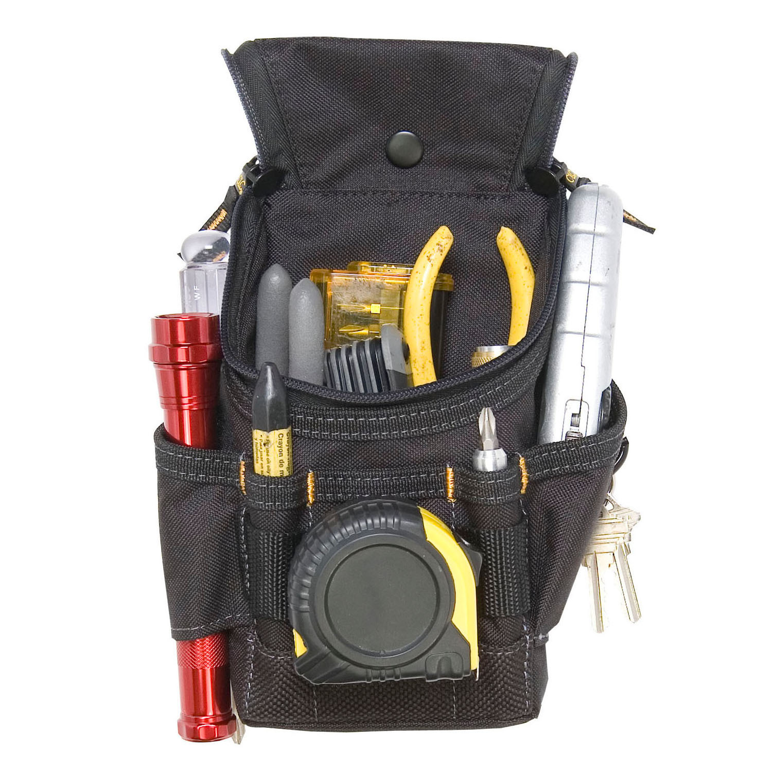 1523 Utility Pouch, Polyester Fabric, Black