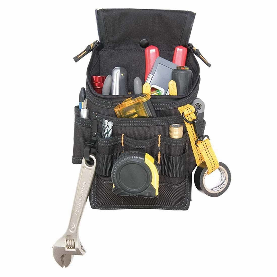 1524 Ziptop Medium Utility Pouch, Polyester Fabric