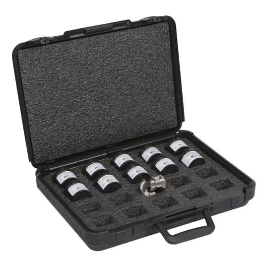15500SS-K10 Blackburn Hex Die Kit, For Use With 14 ton Hydraulic Tools