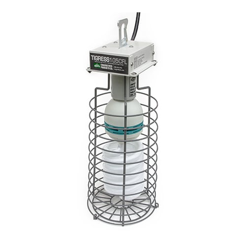 15720 TIGRESS Temporary Light Fixture, CFL Lamp, 150 W Lamp, 120 VAC
