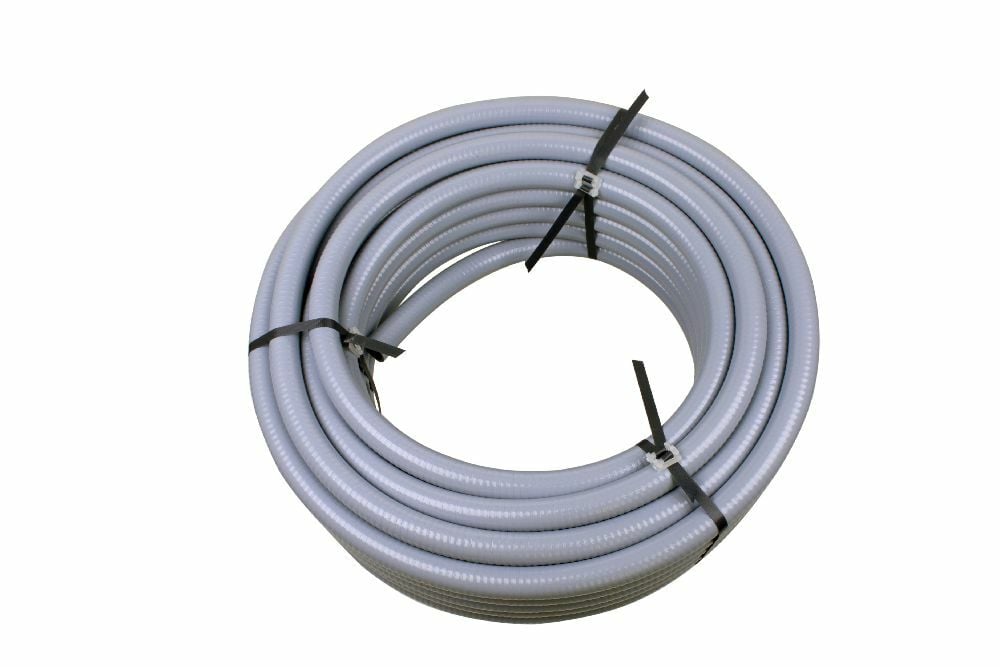 165011 Kwikflex Type B Liquid Tight Flexible Non-Metallic Conduit, 1 in Trade, 1.041 to 1.066 in ID x 1.29 to 1.315 in OD, 100 ft/Coil L, PVC