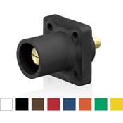 16R23-UB Rhino-Hide 16 Series 90 deg Cam Type Male Taper Nose Single Pole Receptacle, 600 V AC, 400 A, 2 to 4/0 AWG Wire, Threaded/Stud Connection, NEMA 3R NEMA Rating