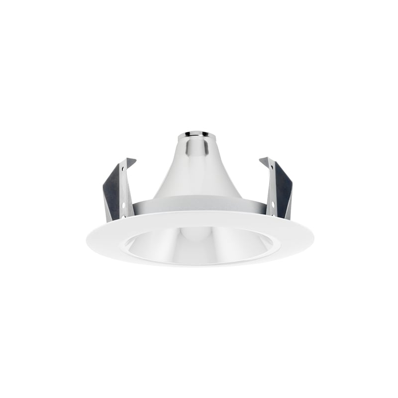 17HYP2 WWH Round Hyperbolic Cone Trim, 4 in ID x 5 in OD, LED Lamp, For Use With IC1LED and IC1RLED Series Housing