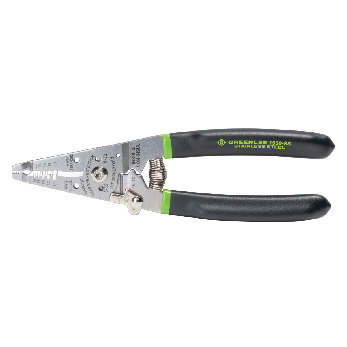1950-SS Stainless Steel Wire Stripper Pro, 10-18 AWG