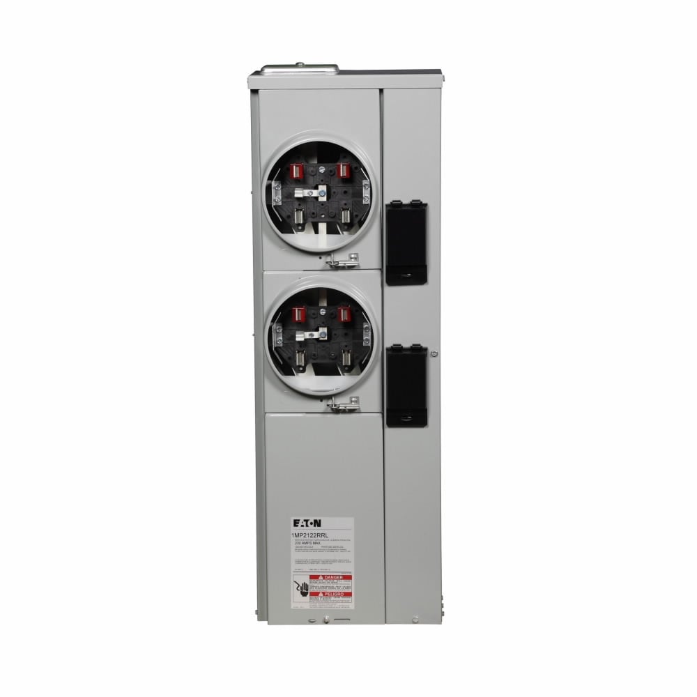 1MP2122RRLP Meter Pack Socket, 125 Amp, Ringed