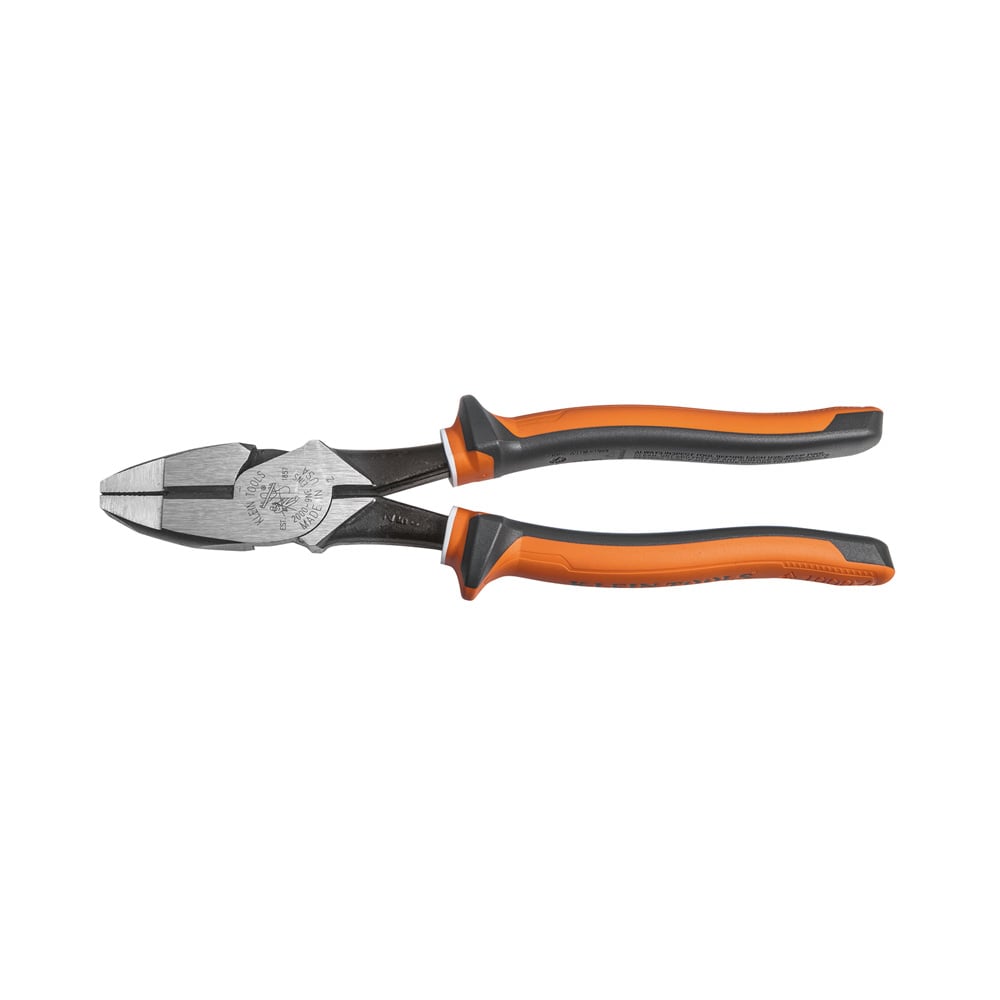 20009NEEINS Heavy Duty New England Nose Cutting Plier, 1.594 in L x 1.313 in W x 5/8 in THK Jaw Steel Jaw Partially Serrated Jaw, 9.53 in OAL, ASTM Specified