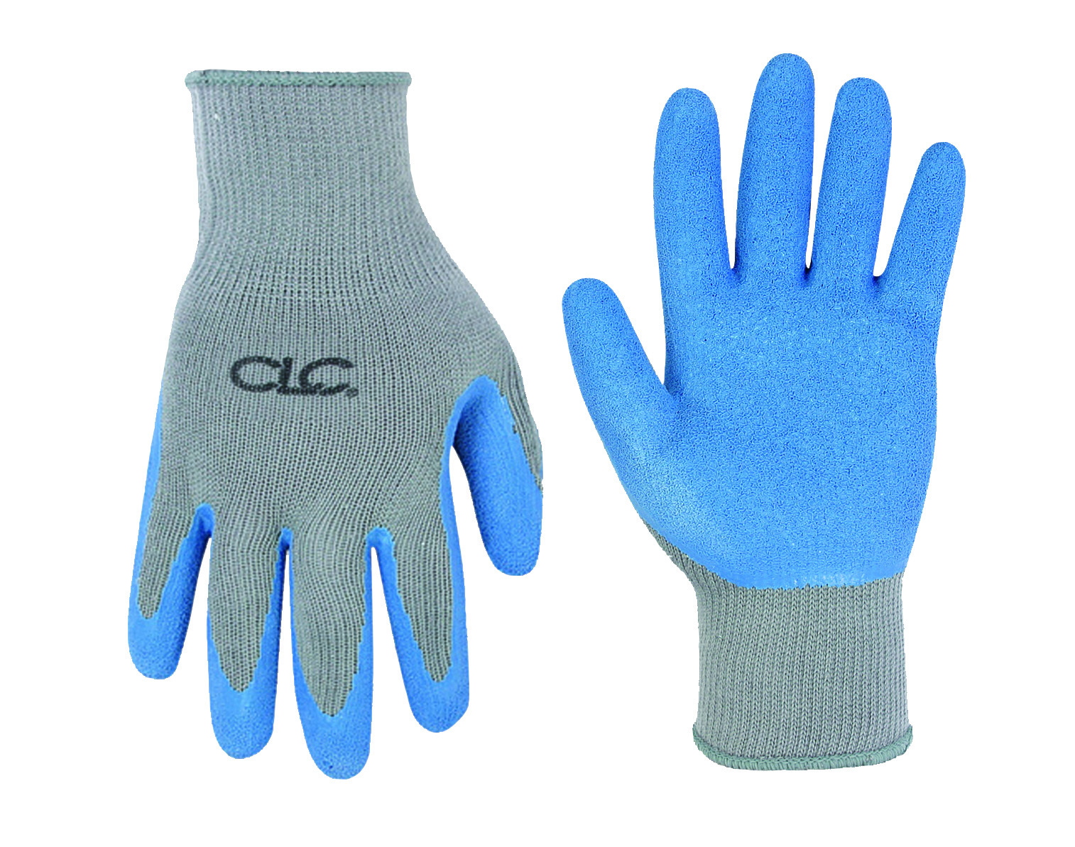 2030L 6773 General Purpose Gloves, Work, Grip Style, Latex Rubber Palm, Elastic Wrist Cuff
