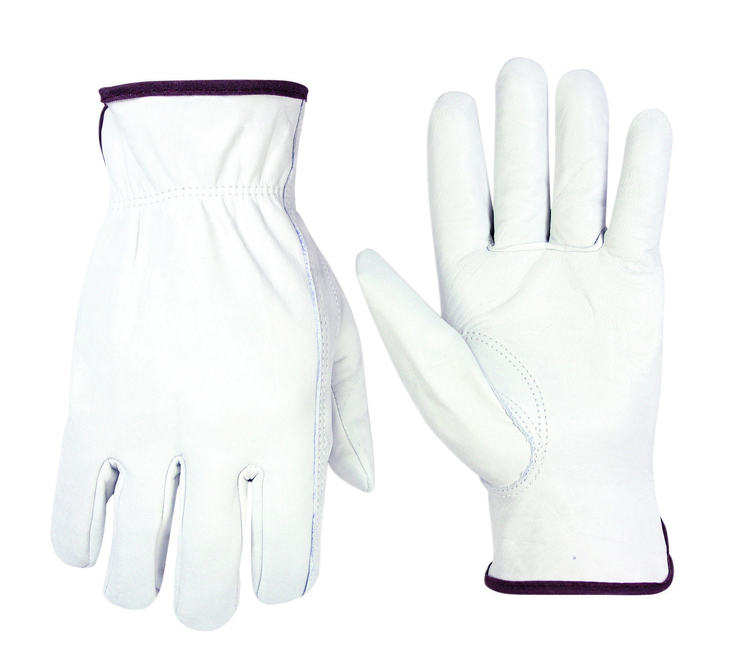 2065M Gloves, M, Top Grain Pigskin, Gauntlet Cuff