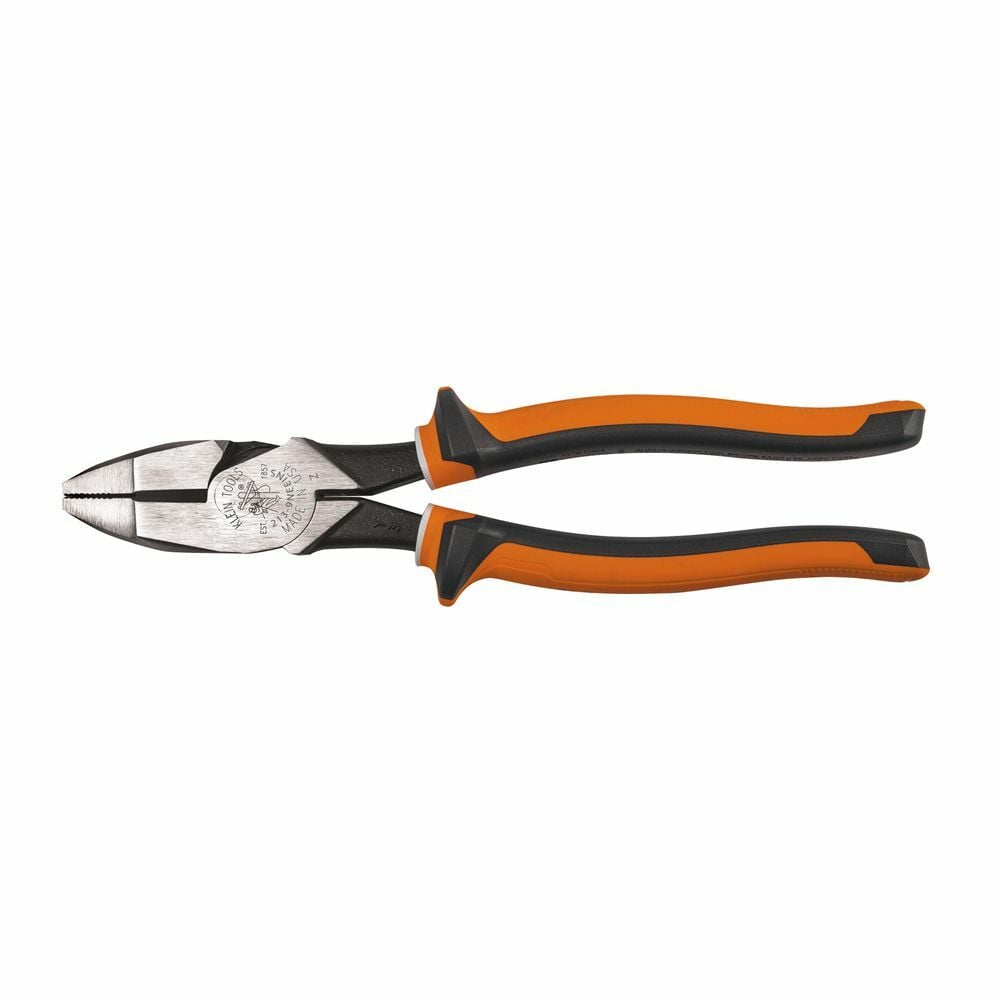 2139NEEINS Heavy Duty New England Nose Side Cutting Plier, 1.594 in L x 1.313 in W x 0.625 in THK Jaw Steel Jaw Partially Serrated Jaw, 9.53 in OAL