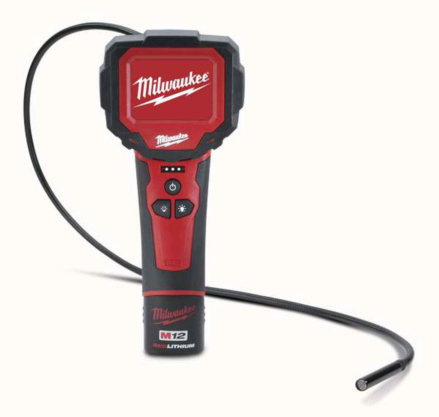 2313-21 Digital Rotating Cordless Inspection Camera Kit, 9 mm, 320 x 240 pixel Resolution, 12 VDC, Li-Ion Battery