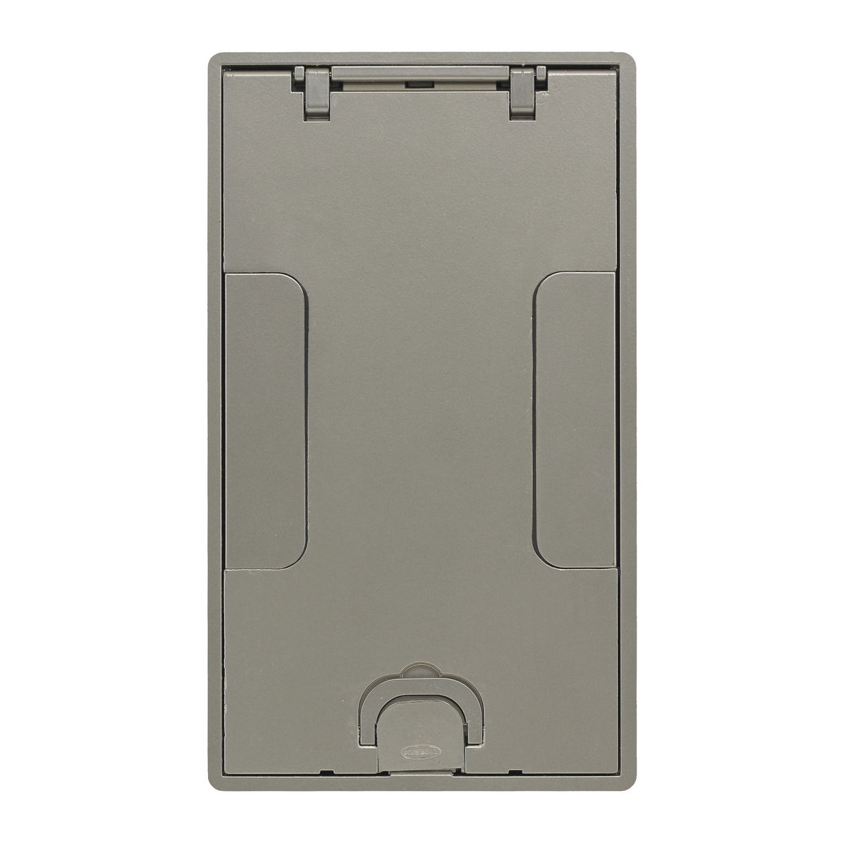 24GTCVRNK Non-Metallic Floor Box Cover, 10.69 in L x 6.19 in W, Cast Aluminum