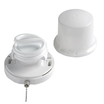 278-FL Pull Chain Lampholder With Pull Chain, 660 W, 250 VAC