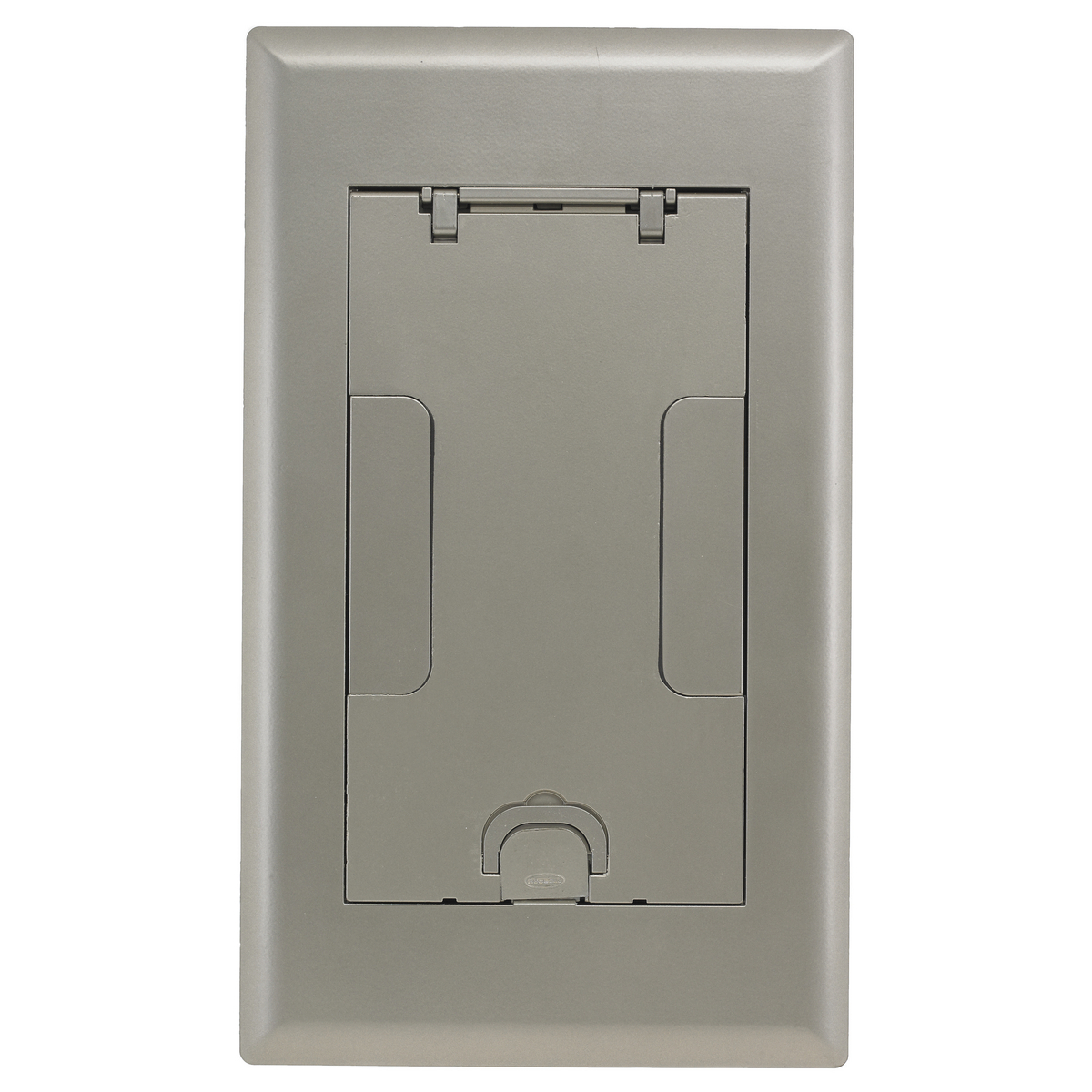 2GAFBCVRNK AFB Floor Box Cover, 15 in L x 8-3/4 in W, Cast Aluminum