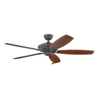 Just when you think you've seen it all, you'llll love the simple beauty of this Distressed Black 60 ceiling fan from the Canfield XL collection.  Graceful smooth line are the highlight of this Energy Star rated fan bringing practical and refined style to your home.