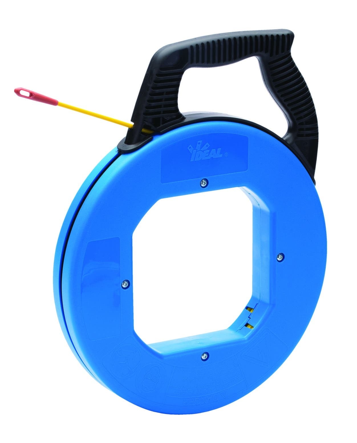 31-086 S-Class Tuff-Grip Pro Fish Tape, 3/16 in Dia Tape, 50 ft L Tape, Round Profile, Fiberglass Tape