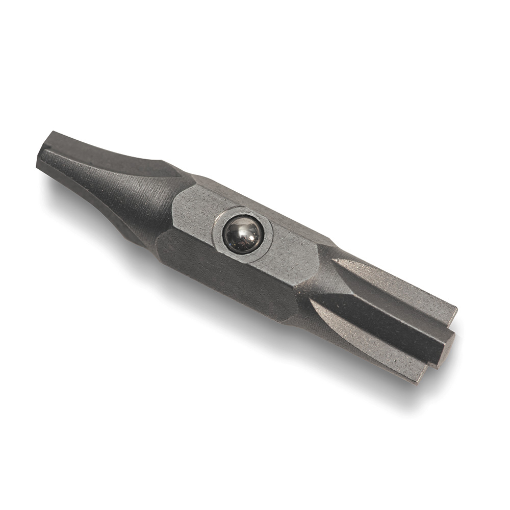 32752 2-Sided Replacement Bit, #1, #2, 1.297 in OAL, Steel