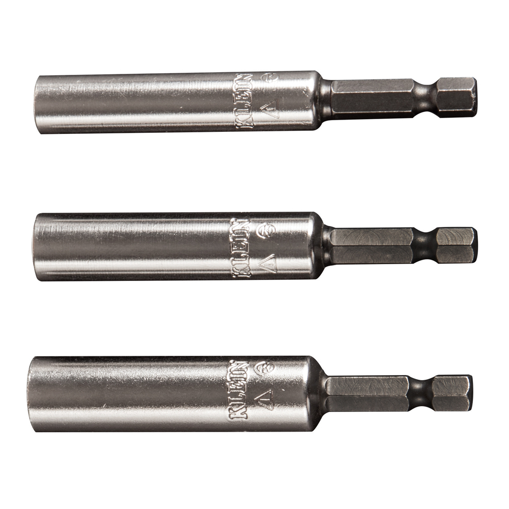 32759 Power Quick-Connect Nutdriver Set, 1/4 to 3/8 in, 3 Pieces, 6.313 in OAL