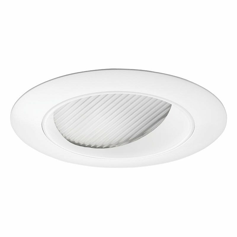 39 WWH Round Wall Wash Lens Reflector Trim, 4 in ID x 5 in OD, LED Lamp, For Use With IC1RLED, IC4Al and TC4AL Series Housing