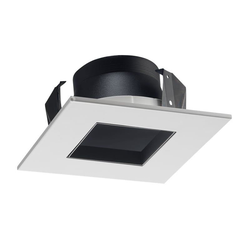 447SQ BWH Adjustable Square Downlight Reflector Trim, 4 in ID x 5 in OD, For Use With IC44N, IC44N W, IC44N S, TC44, TC44 V, TC44 S and TC44R Series Low Voltage Housing