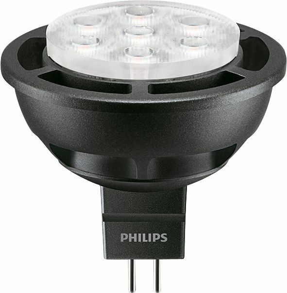 454538 Dimmable Reflective Double Ended Lamp, 6.5 W, GU5.3 Lamp, G5/MR16 Shape, 410 Lumens
