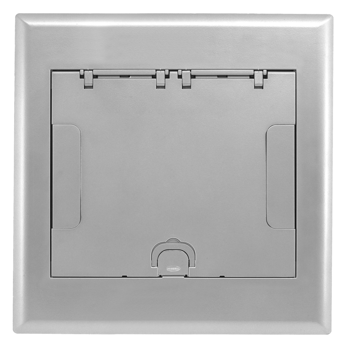 4GAFBCVRALU Flush Recessed Surface Style Standard Floor Box Cover, 13 in L x 13-1/4 in W