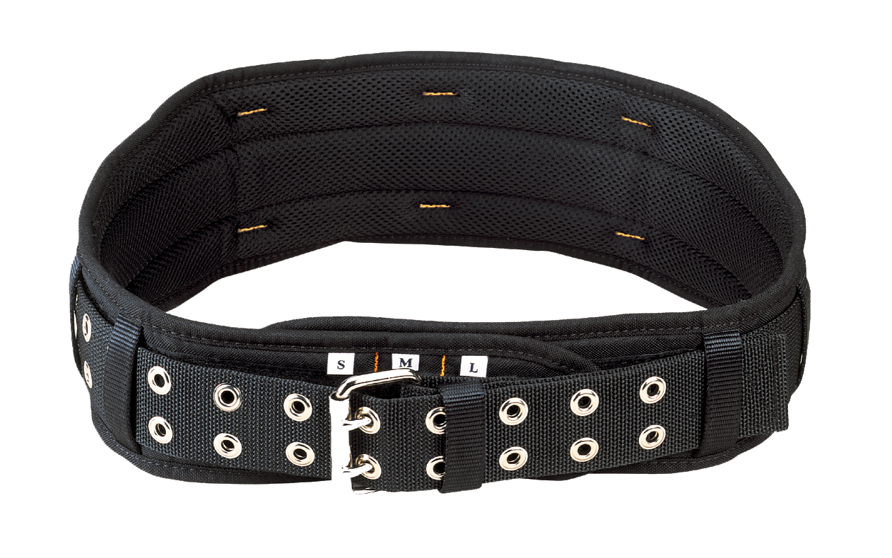 5625 Comfort Padded Back Support Belt, Fabric, Black