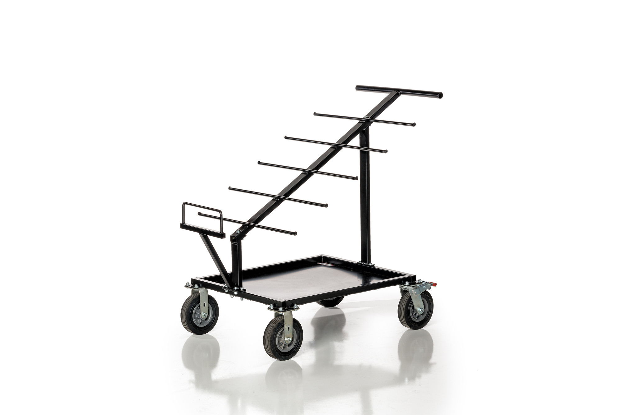 56825201 Wire Wagon Large Wire Cart, 44 in L x 29-1/2 in W x 40 in H, 1000 lb Load, Black