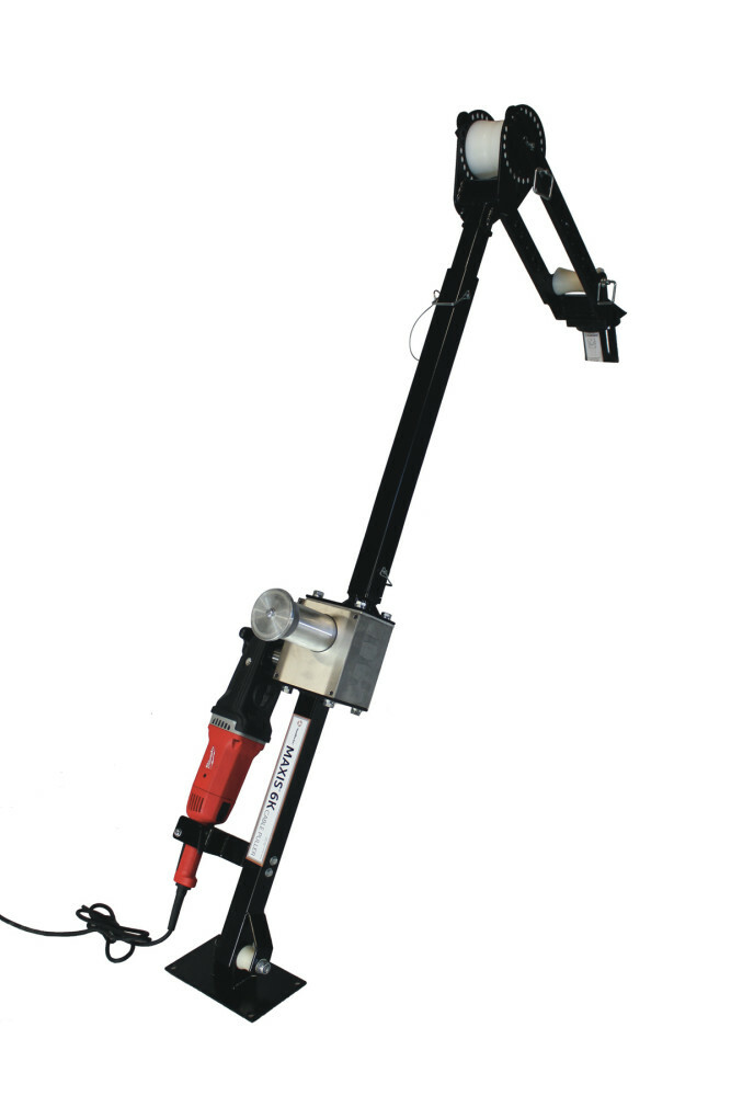 57648501 Maxis 2-Speed Cable Puller With Motor, 6000 lb Pulling, 12/44 fpm Pulling, 9 ft L Pull Cable, Steel