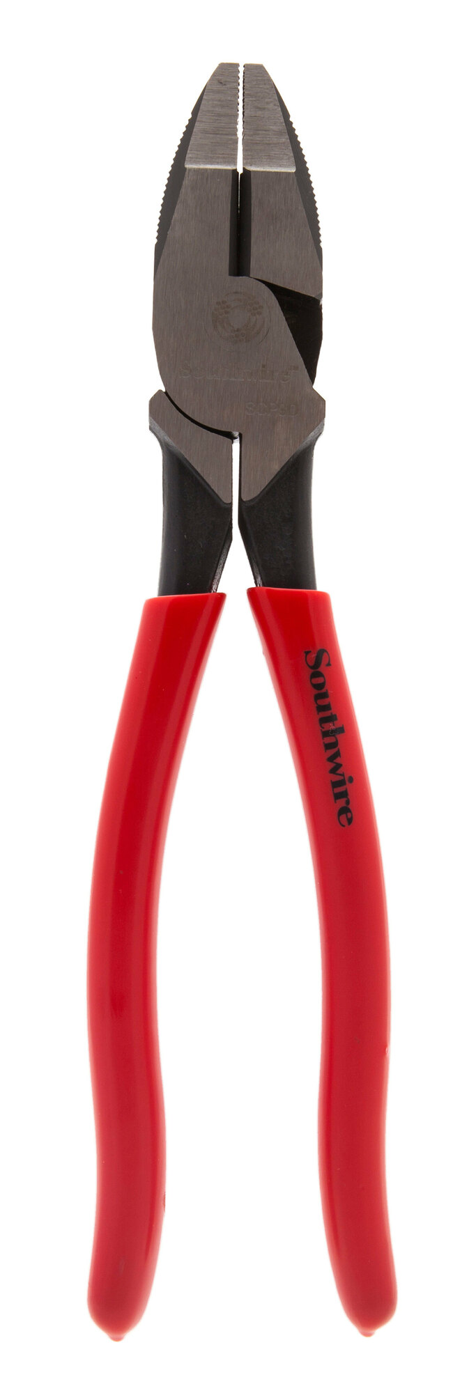 582898 Side Cutting Plier With Dipped Handle Plier, Steel Jaw Knurled Jaw, 9 in OAL