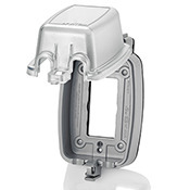 5980-CL Extra Duty While-In-Use Cover, 3.63 in L x 6.69 in W x 3.08 in D, Weatherproof Cover, Polycarbonate