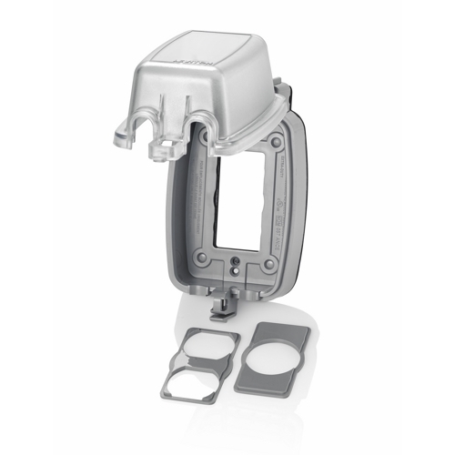 5980-UCL Extra Duty While-In-Use Cover, 3.63 in L x 6.69 in W x 3.08 in D, Weatherproof Cover, Polycarbonate