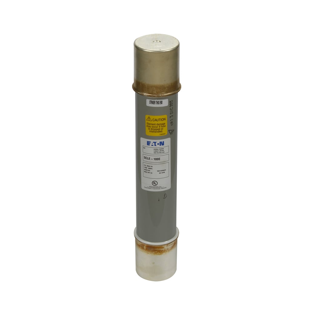 5CLE-100E CLE Helix Medium Voltage Single Barrel Current-Limiting Fuse, 100 A, 5.5 kV, 63 kA Interrupt, Class E