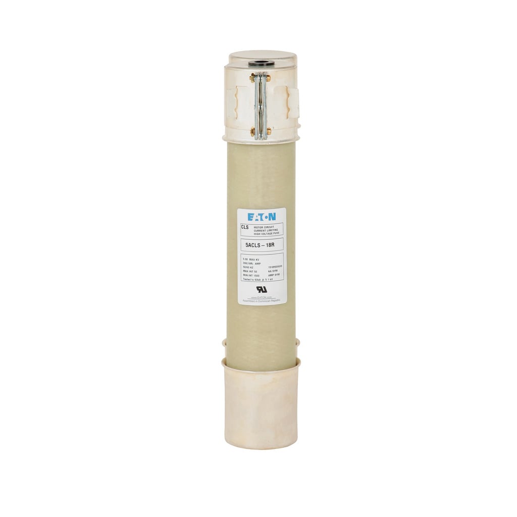 5CLS-4R CLS Medium Voltage Single Barrel Current-Limiting Fuse, 130 A, 5.08 kV, 50 kA Interrupt, Class R