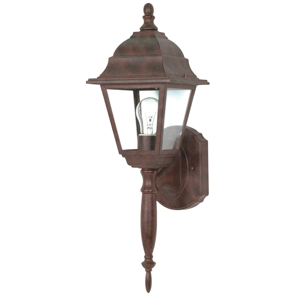 60-541 Briton Traditional Outdoor Wall Lantern, 60 W, E26 Incandescent Lamp, A19 Shape