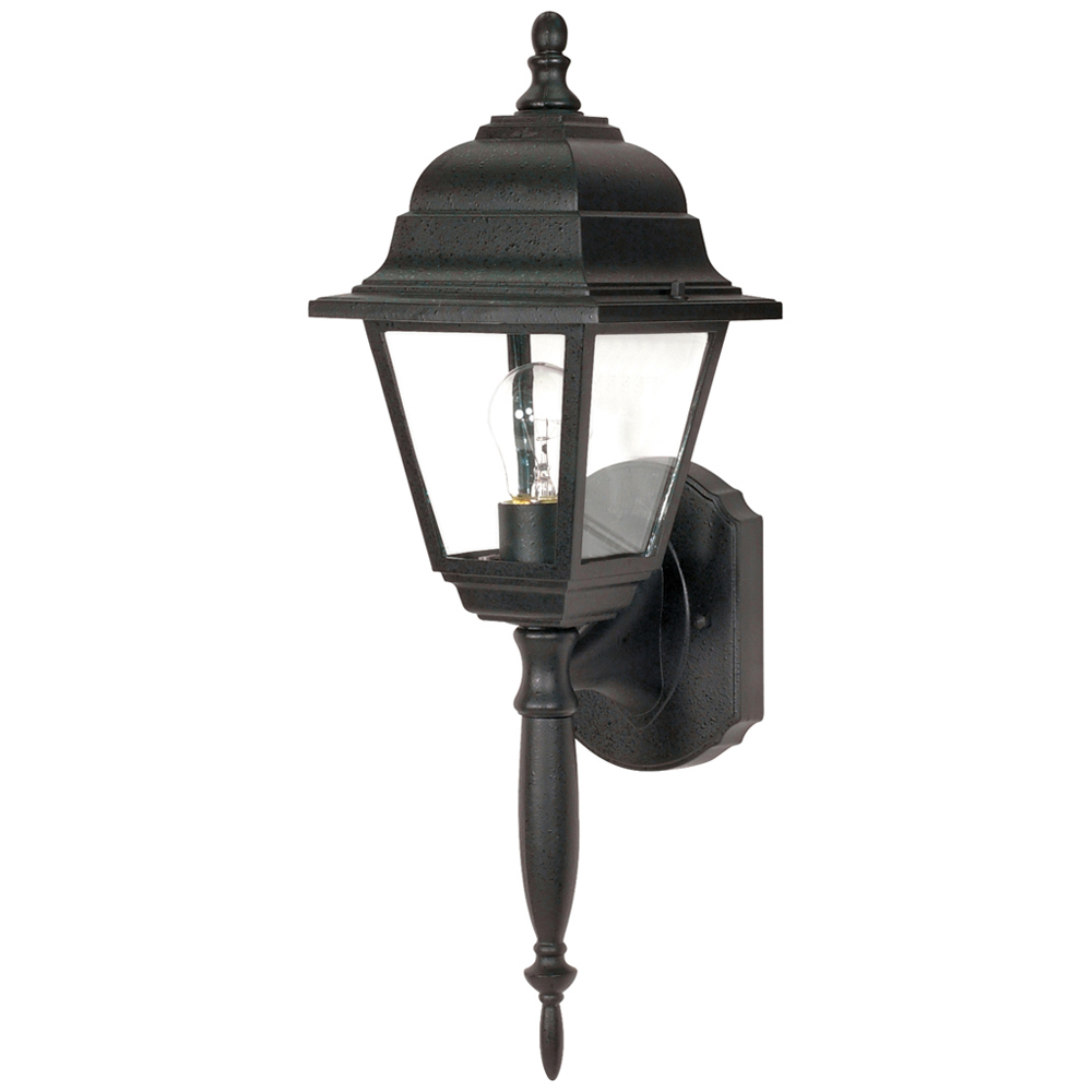 60-542 Briton Traditional Outdoor Wall Lantern, 60 W, E26 Incandescent Lamp, A19 Shape