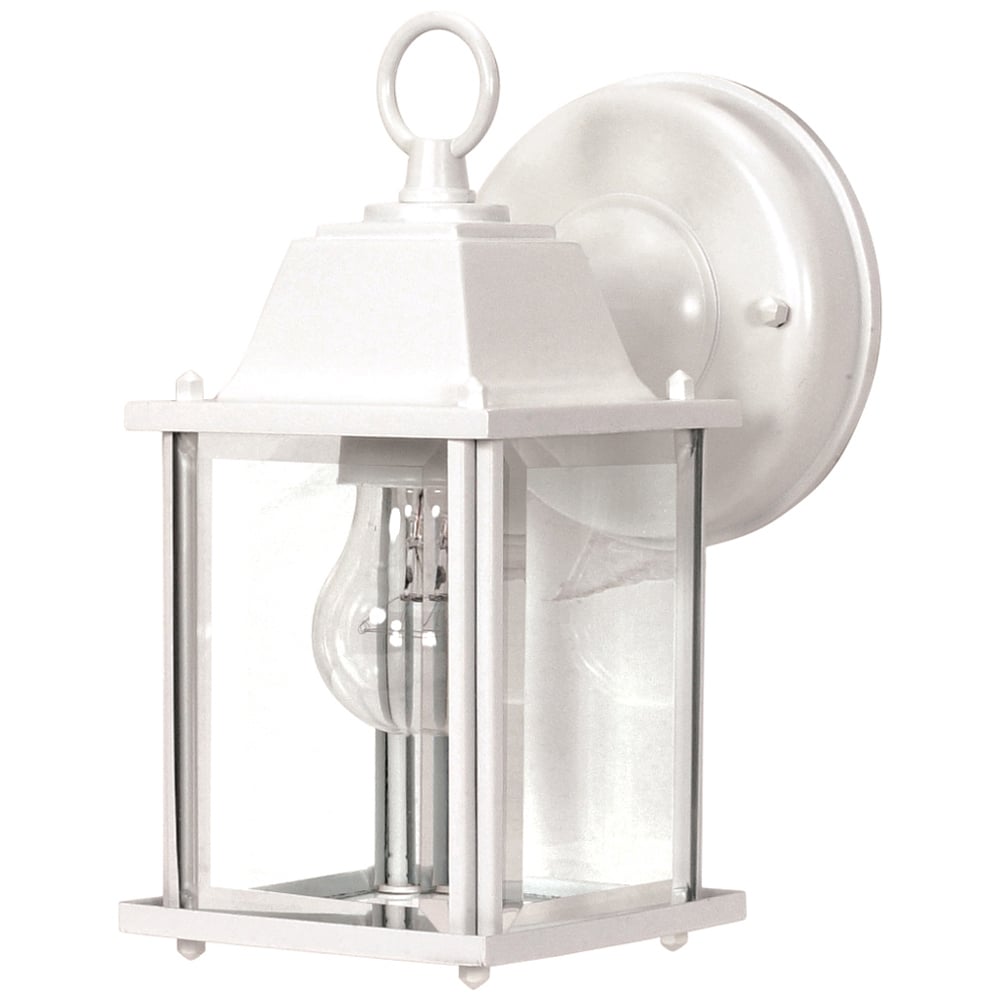 60-636 Small Utility Outdoor Cube Lantern, 60 W, E26 Incandescent Lamp, A19 Shape