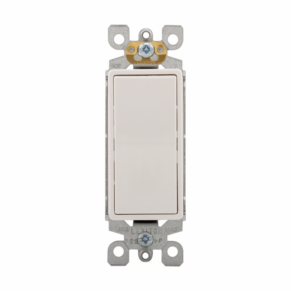 7503-9W Arrow Hart 3-Way Auto-Grounding Standard Grade Decorator Switch, 120/277 V AC, 15 A