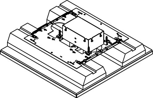Omnibox Series 2 Gang Fire Classified Floor Box; 58.5 Cubic-Inch, Steel