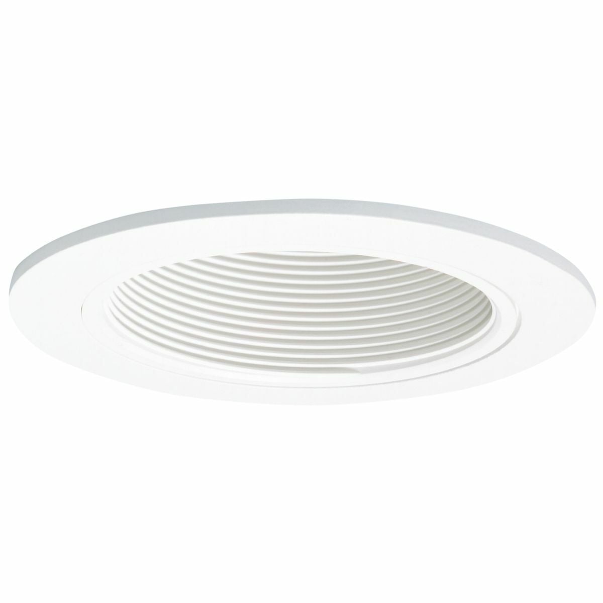 993W Halo 993 Round Lighting Trim, 4 in Dia Inside x 5-1/16 in Dia Outside, Incandescent Lamp, For Use With H99TAT, H99RTAT, E4TATSB and E4RTATSB Housings, Metal