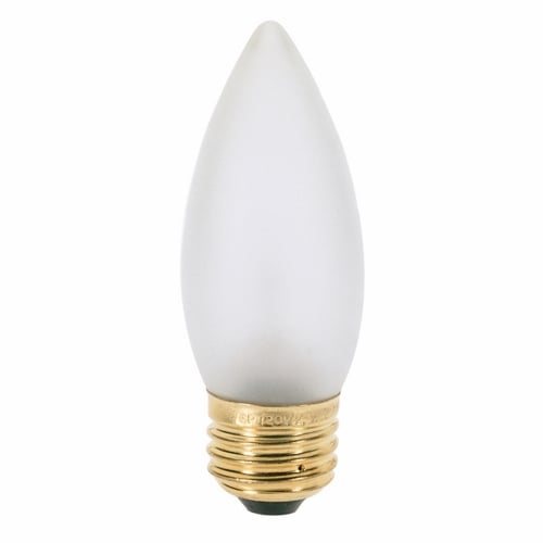 A3635 Decorative Dimmable Incandescent Lamp, 40 W, E26 Incandescent Lamp, B11 Shape, 360 Lumens Initial