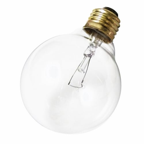 A3648 Decorative Dimmable Globe Incandescent Lamp, 40 W, E26 Incandescent Lamp, G25 Shape, 360 Lumens Initial
